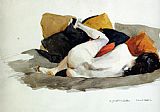 Edward Hopper Famous Paintings - Reclining Nude